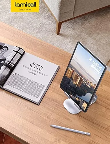 Testing the Lamicall iPad Stand Adjustable Tablet Holder, Sturdy Aluminum, Multi-Angle | over two weeks