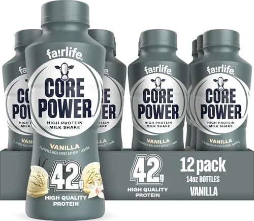 Core Power Elite High Protein Shake, Vanilla, 42g Bottle, 14oz, 12 Pack Review: Tested and Rated