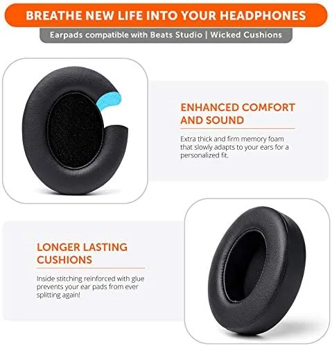 Another view of the WC PadZ Studio 2 & 3 - Ear Pads for