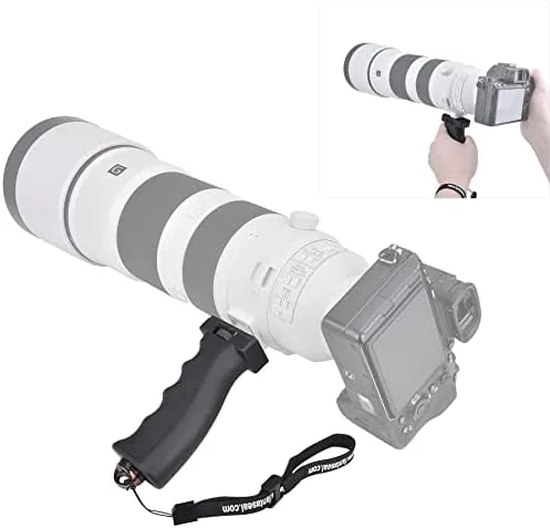 The Universal Ergonomic DSLR Camera Camcorder Monocular Hand Grip Stabilizer | in real use