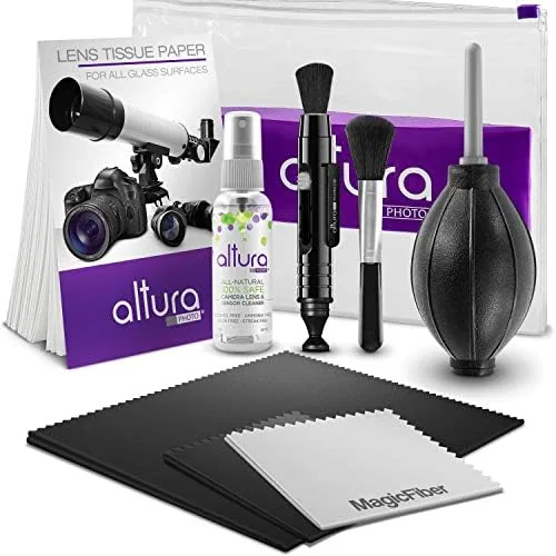 Altura Photo Camera Cleaning Kit, All-Natural Lens Cleaner, DSLR Mirrorless | Includes All-Natural Cleaner Review: Tested and Rated