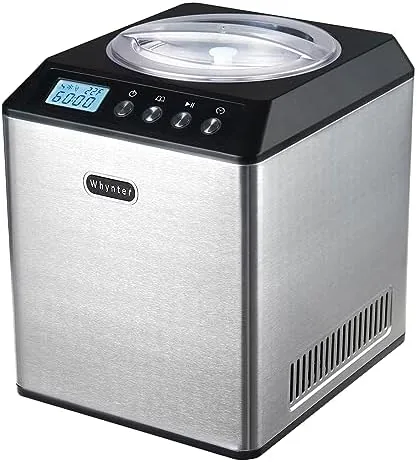 Whynter Ice Cream Maker Machine Automatic 2.1 Qt. Upright with Built-In Compressor, LCD Digital Review: Tested and Rated