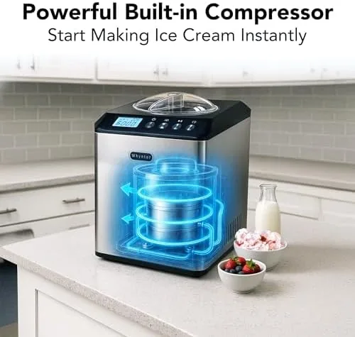 Testing the Whynter Ice Cream Maker Machine Automatic 2.1 Qt. Upright with over two weeks
