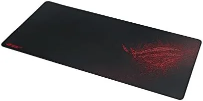 The ASUS ROG Sheath Gaming Mouse Pad , 35.4" x 17.3" in real use