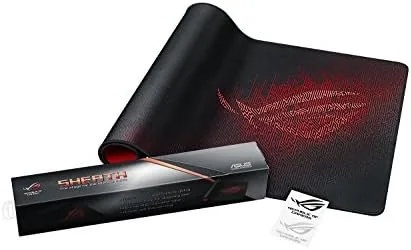 The ASUS ROG Sheath Gaming Mouse Pad , 35.4" x 17.3" compared in context