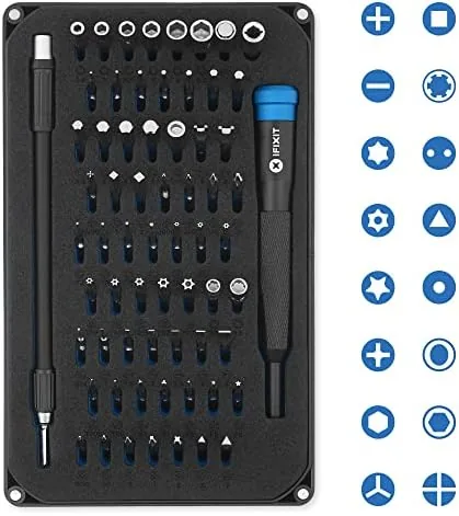 Another view of the iFixit Pro Tech Toolkit - Electronics, Smartphone, Computer & Tablet Repair Kit