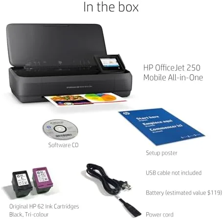 Testing the HP OfficeJet 250 Wireless Mobile Printer, Scanner, Copier - Black over two weeks
