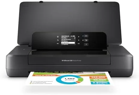 HP OfficeJet 200 Wireless Mobile Printer - Black, Battery Included (CZ993A) Review: Tested and Rated