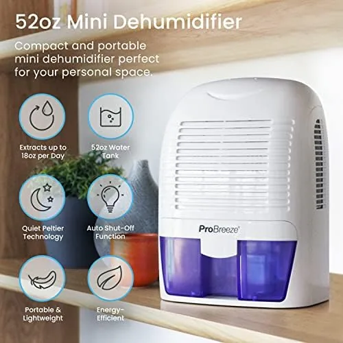 Close look at the Pro Breeze Electric Mini Dehumidifier, 2200 Cubic Feet (250 sq build quality
