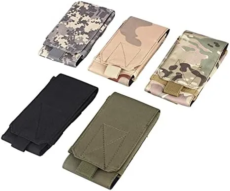 The Universal Tactical MOLLE Holster Army Mobile Phone Belt Pouch EDC compared in context