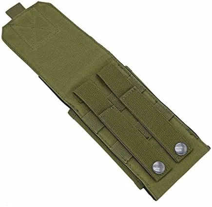 The Universal Tactical MOLLE Holster Army Mobile Phone Belt Pouch EDC in real use