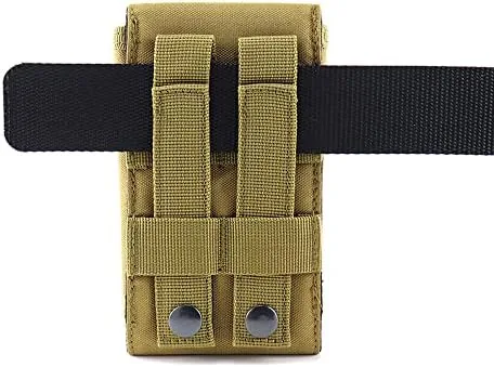 The Universal Tactical MOLLE Holster Army Mobile Phone Belt Pouch EDC compared in context