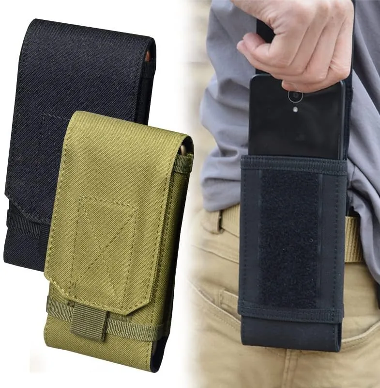 Testing the Universal Tactical MOLLE Holster Army Mobile Phone Belt Pouch EDC over two weeks