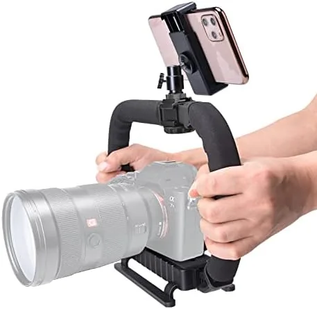 Testing the 3-Shoe DSLR/Action Camera/Camcorder/Phone Stabilizer Expansion Cage Mount | Moviemaking Holder over two weeks