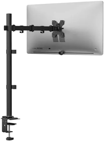 WALI Tall Monitor Arm Mount for Desk for 13-34 inch Screens, 22 lbs per Review: Tested and Rated