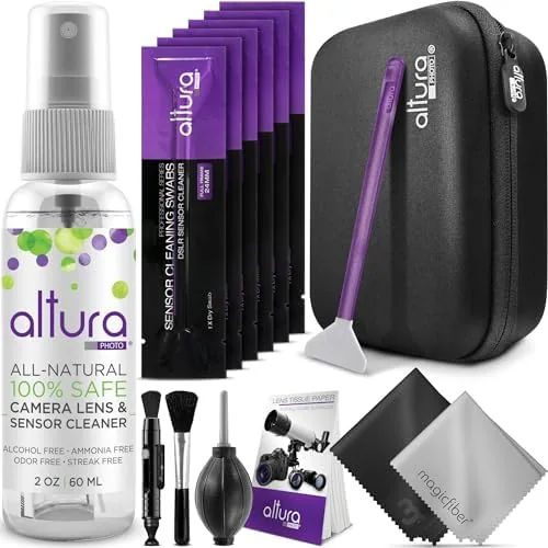 Altura Photo Camera Cleaning Kit, Full Frame Sensor Cleaner DSLR Mirrorless | Streak-Free Results Review: Tested and Rated