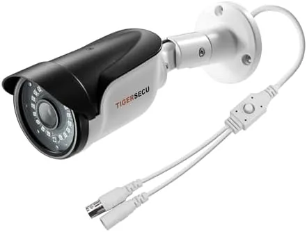 TIGERSECU 2MP Metal Long Range Security Camera for TVI/CVI/AHD/CVBS DVRs | Hybrid 4-in-1 with Review: Tested and Rated
