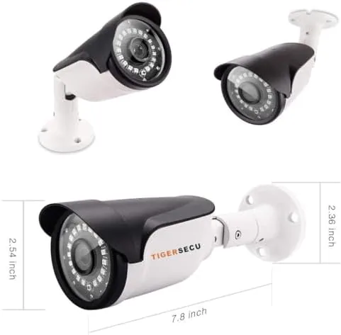 Testing the TIGERSECU 2MP Metal Long Range Security Camera for TVI/CVI/AHD/CVBS DVRs over two weeks