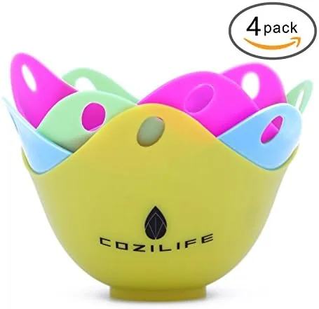 Comparison of loose poaching and silicone cup poaching results
