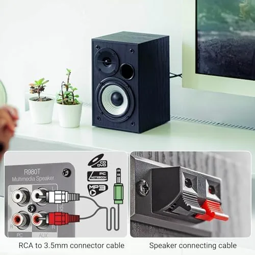 Testing the Edifier R980T 4" Active Bookshelf Speakers - 2.0 Computer Speaker over two weeks