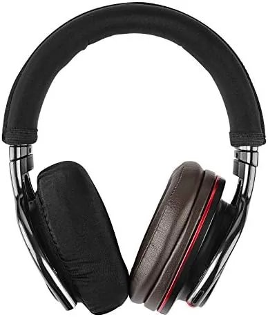Another view of the Geekria 2 Pairs Flex Fabric Headphones Ear Covers - Product