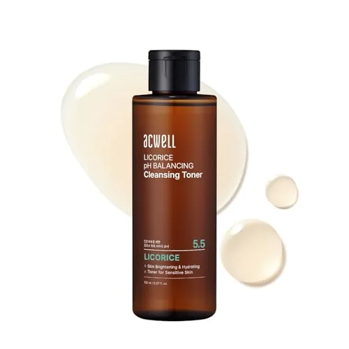 ACWELL Licorice pH 5.5 Balancing Cleansing Toner - Alcohol-Free Korean Face Toner, Hydrating Clarifying Review: Tested and Rated