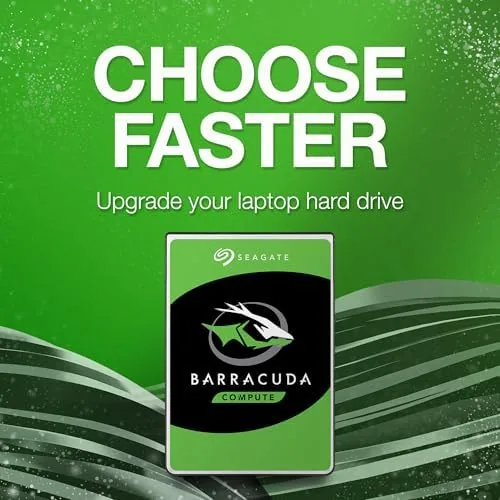Another view of the Seagate BarraCuda Mobile Hard Drive 4TB SATA 6Gb/s 128MB Cache