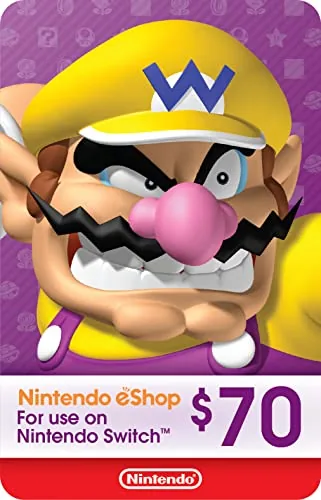 A Switch owner holding the console while checking the wallet balance
