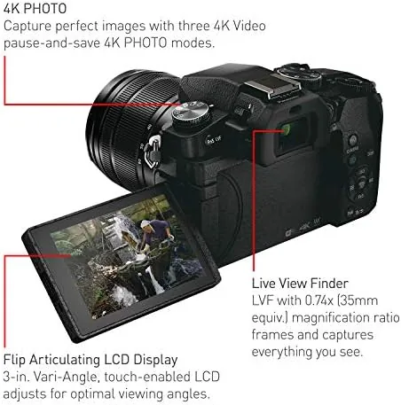 The Panasonic LUMIX G85 4K Digital Camera, 12-60mm Power O.I.S. Lens in real use