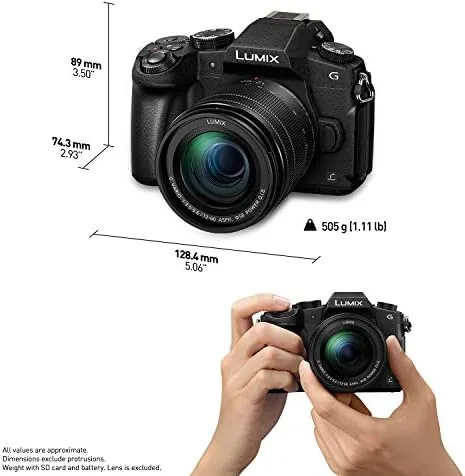 The Panasonic LUMIX G85 4K Digital Camera, 12-60mm Power O.I.S. Lens compared in context