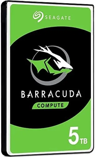 Close look at the Seagate BarraCuda 5TB Internal Hard Drive HDD , 2.5 Inch build quality
