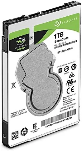 The Seagate BarraCuda 5TB Internal Hard Drive HDD , 2.5 Inch compared in context