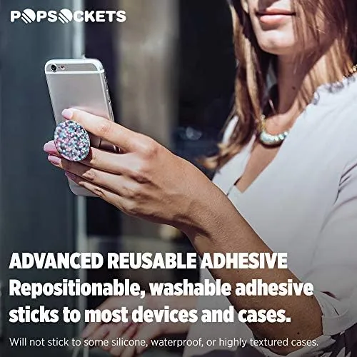 The PopSockets: Collapsible Grip & Stand for Phones and Tablets - Tiffany Snow in real use
