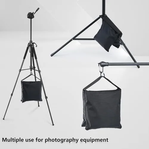 The ABCCANOPY Photography Sandbag for Video Stand 4 Packs,Black(No Sand) | compared in context