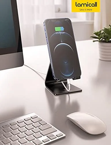 Testing the Lamicall Aluminum Cell Phone Stand, Adjustable Desk Phone Holder for over two weeks