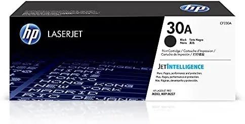 HP 30A Black Toner Cartridge | Works LaserJet Pro M203 Series, LaserJet Pro MFP Review: Tested and Rated