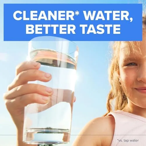 Comparison of an Elite filter, a standard Brita filter, and a faucet filter