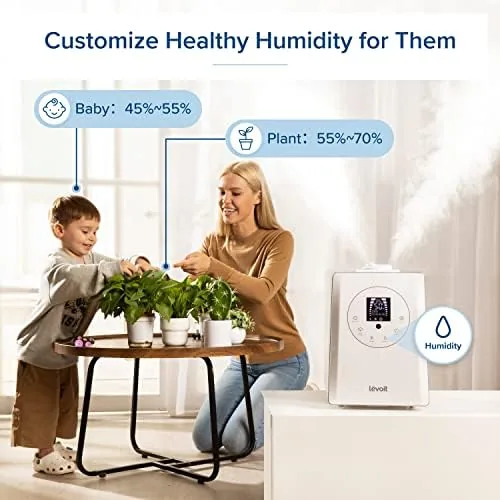 The Levoit Humidifiers for Bedroom Large Room Home, Warm and Cool compared in context