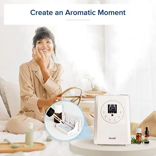 Testing the Levoit Humidifiers for Bedroom Large Room Home, Warm and Cool over two weeks