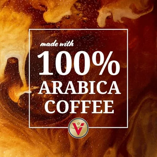Pouring a cup of Donut Shop Blend coffee from the Victor Allen pack