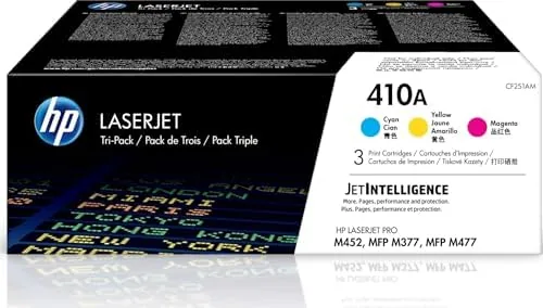 HP 410A Cyan, Magenta, Yellow Toner Cartridge Printers (3-Pack) | Works with Color LaserJet Review: Tested and Rated