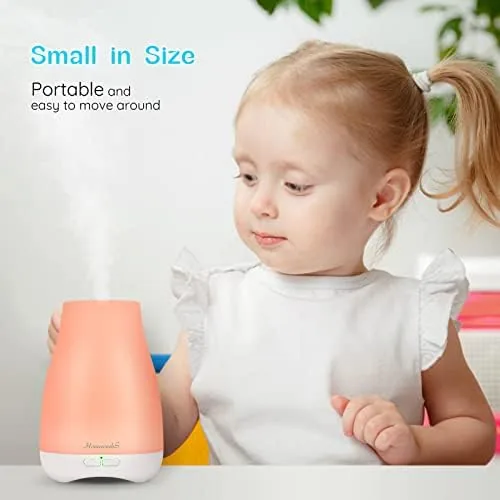 The Homeweeks Essential Oil Diffuser for Room 100 ML 1 Pack in real use