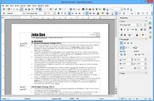 A spreadsheet open in the Office Suite 2026 Calc application