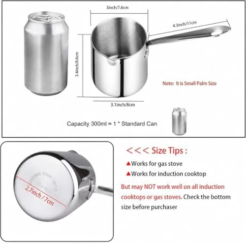 Melting butter in the IMEEA stainless steel butter warmer