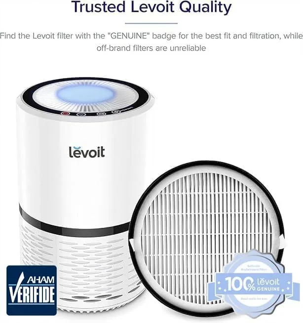 Close look at the Levoit LV-H132 Air Purifier Replacement Filter, Genuine Air Filters, 1 build quality