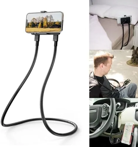 Cell Phone Holder, Universal Mobile Phone Stand, Lazy Bracket, DIY Flexible Mount Stand with Review: Tested and Rated