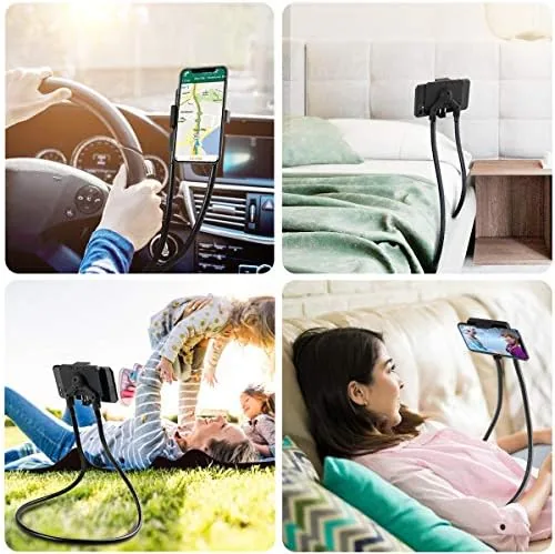 The Cell Phone Holder, Universal Mobile Phone Stand, Lazy Bracket, DIY compared in context