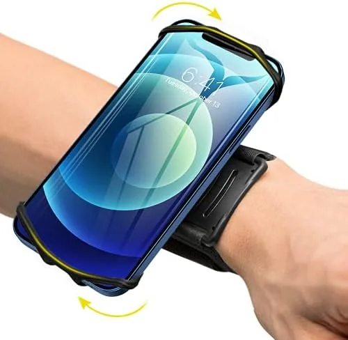 VUP Wristband Phone Holder for Running, 360° Rotatable Forearm Sports Armband for iPhone 17/16/15/14/13/Pro Review: Tested and Rated