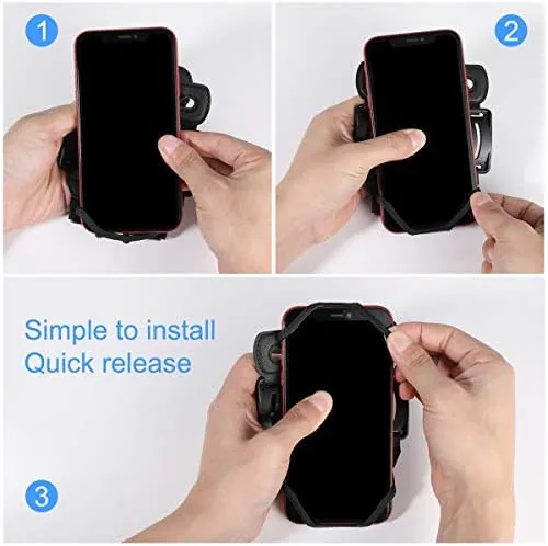 Testing the VUP Wristband Phone Holder for Running, 360° Rotatable Forearm Sports over two weeks