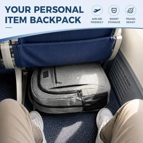 The MATEIN backpack next to a budget pack and a premium pack